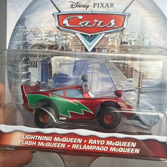 Disney Pixar diecast lightning McQueen snowplow 2024 - Picture 3 of 5